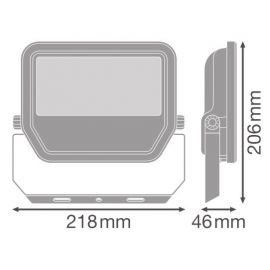 Black Friday OSRAM Proyector Floodlight led 50W 6500K blanco IP65 Ledvance