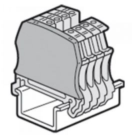 Bornas para cuadros LEGRAND Tapa terminal para borna Viking 3 pasos 5-6-8-10mm Legrand 037550