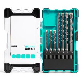 Kit 7 brocas SDS PLUS 2 puntas para hormigón varios grosores