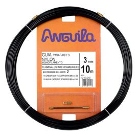 Guías pasacables ANGUILA Guía pasa-cables de nylon monofilamento de Ø 3mm y 10m de longitud