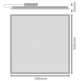 Black Friday OSRAM Panel LED ECO 600 E 36W 840 60x60 Ledvance