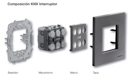 Composición KNX interruptor Zenit