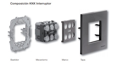 Composición KNX interruptor