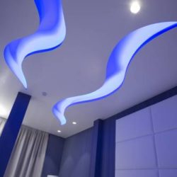 Iluminación LED habitacion Hotel en Qmadis