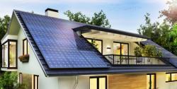 Paneles Solares en techos de casa